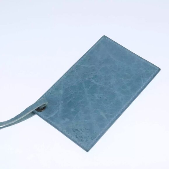 BALENCIAGA The City Hand Bag Leather 2way Light Blue Auth - Picture 5 of 16